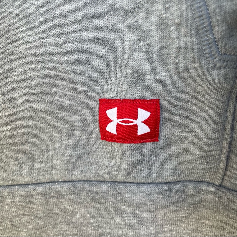 Under Armour Gray Full-Zip Hoodie with Red Bruce Lee J.K.D. Graphic - Picture 11 of 15